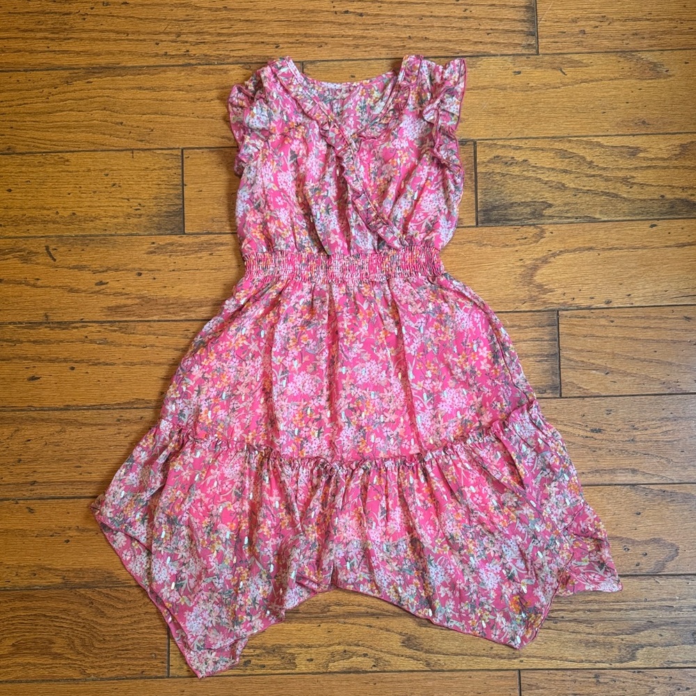 Zunie Pink Floral Dress